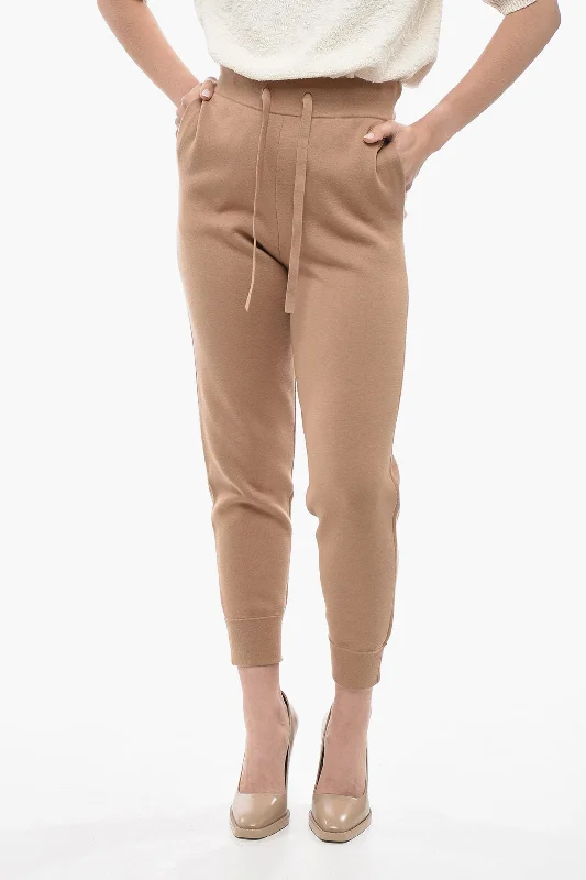 Clearance Event Burberry Cashmere Blend Sweatpants With Cuffs