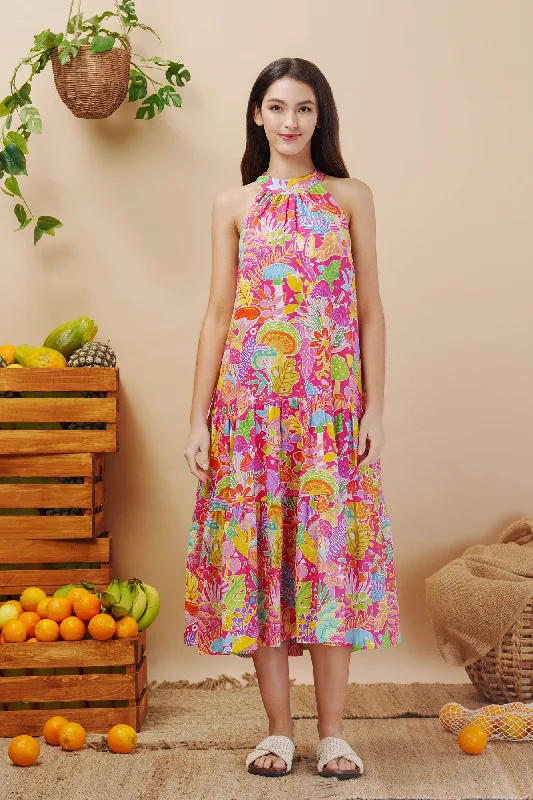 Fast Fashion Favorites Mushroom Madness Maxi Dress