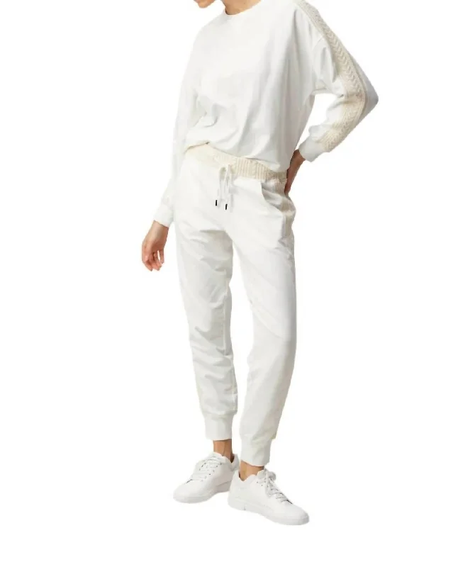 Massive Selection Sale Davina Jogger In White