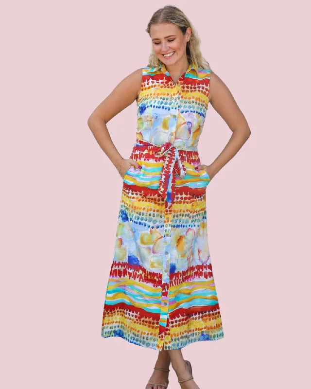 Summer Fashion LIZ SHORTSLEEVE MAXI DRESS