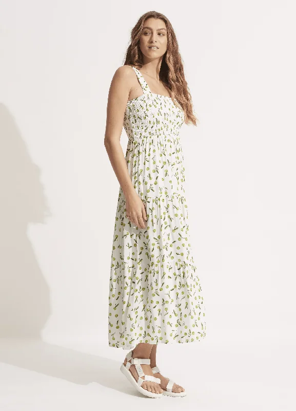 Update With Cottagecore Styles Summer Crush Midi Dress - Soft Olive