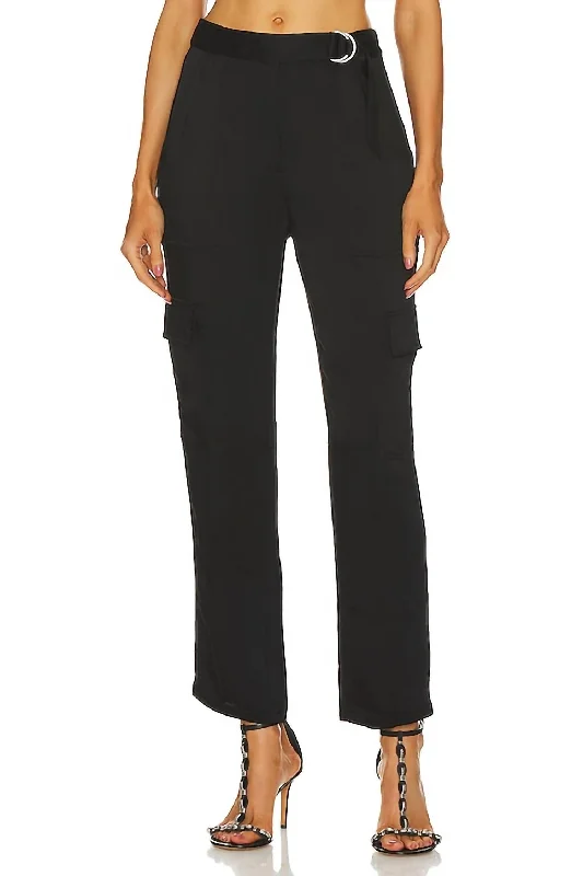 Latest Fashion Carolina Utility Pants In Black