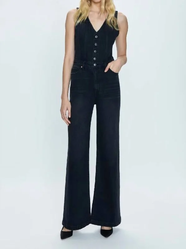 Fashion Forward Aria Jumpsuit In Mulholland