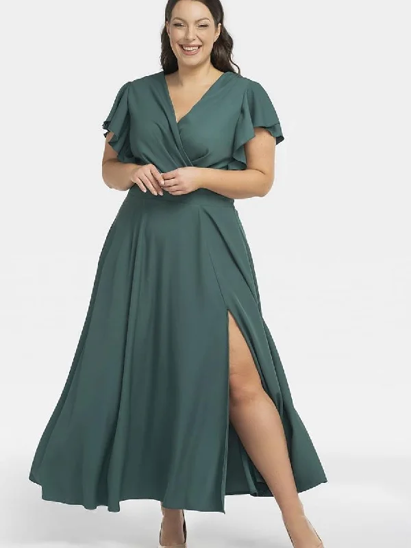 Effortless Sophistication Plus size dress model 196886 Karko