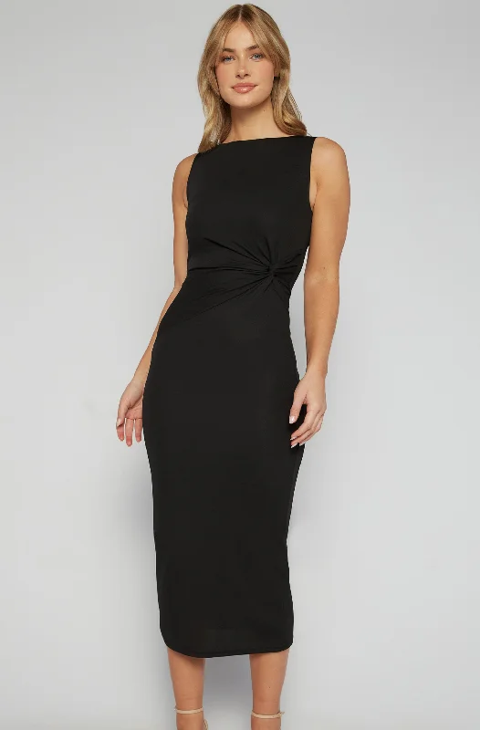 Elegant Style Monica Midi Dress