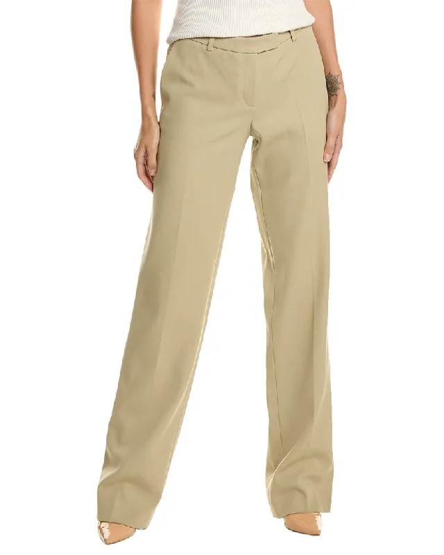 Playful Elegance Michael Kors Collection Carolyn Gabardine Wool Trouser