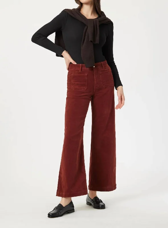 Season Transition Versatile Wear Clearance Paloma Marine Pant In Copper