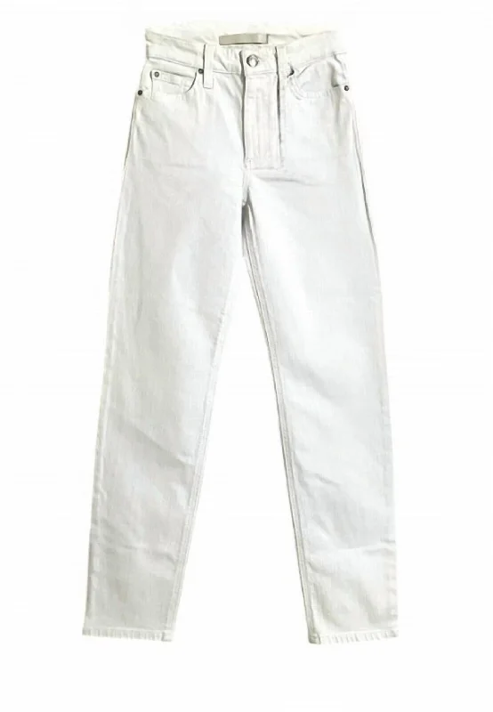 Eco Friendly Fashion Sale Women's Siouxsie High Rise Slim Ankle Jeans In White