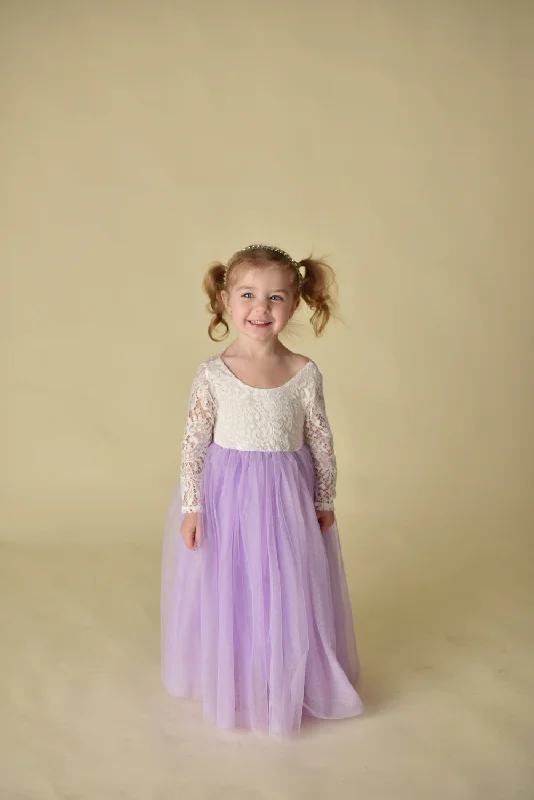 From Casual To Classy PARIS TULLE MAXI DRESS - LAVENDER