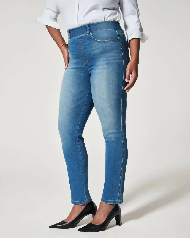 Crazy Discounts, Hurry Up Ankle Straight Leg Jeans In Vintage Indigo