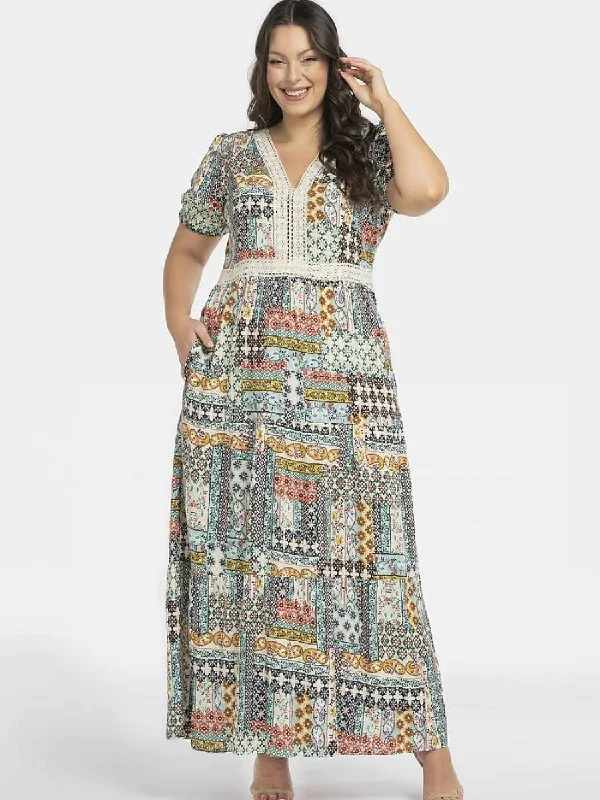 Dreamy Aesthetic Plus size dress model 196883 Karko