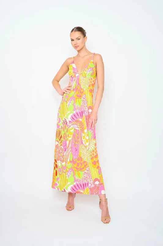 Discover Promotions OLIVIA JERSEY MAXI DRESS