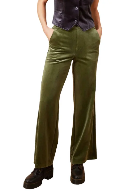 Flash Sale Fever Clan Trouser In Green