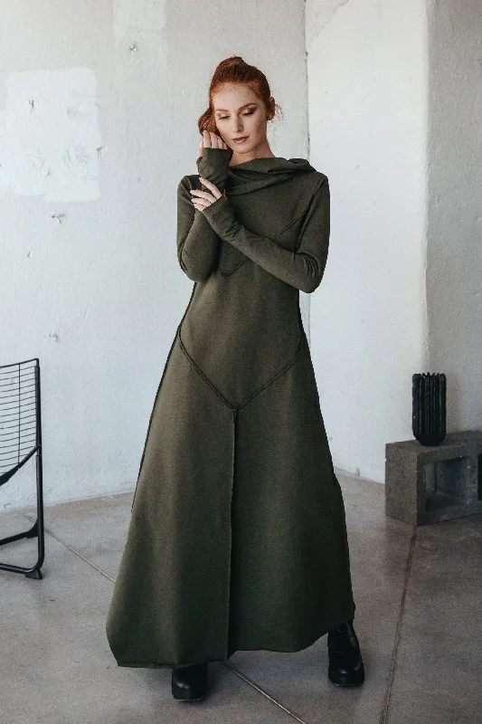 Limited Time Hooded Maxi Dress