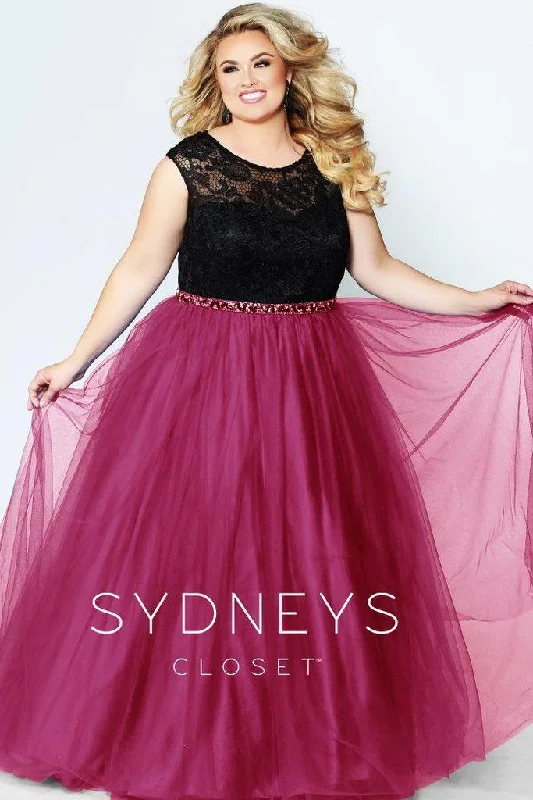 Effortless Everyday Wear Sydneys Closet Long Plus Size Prom Dress