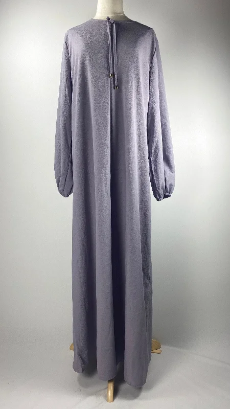 Stay Ahead In Style Long Sleeve A-Line Maxi Dress, Mauve