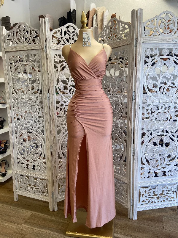 Your Favorite Items, Now At Lower Prices Gold Rhinestone Strap Dress