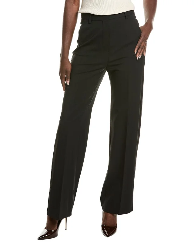 Feminine Grace Weekend Max Mara Orbita Wool-Blend Trouser