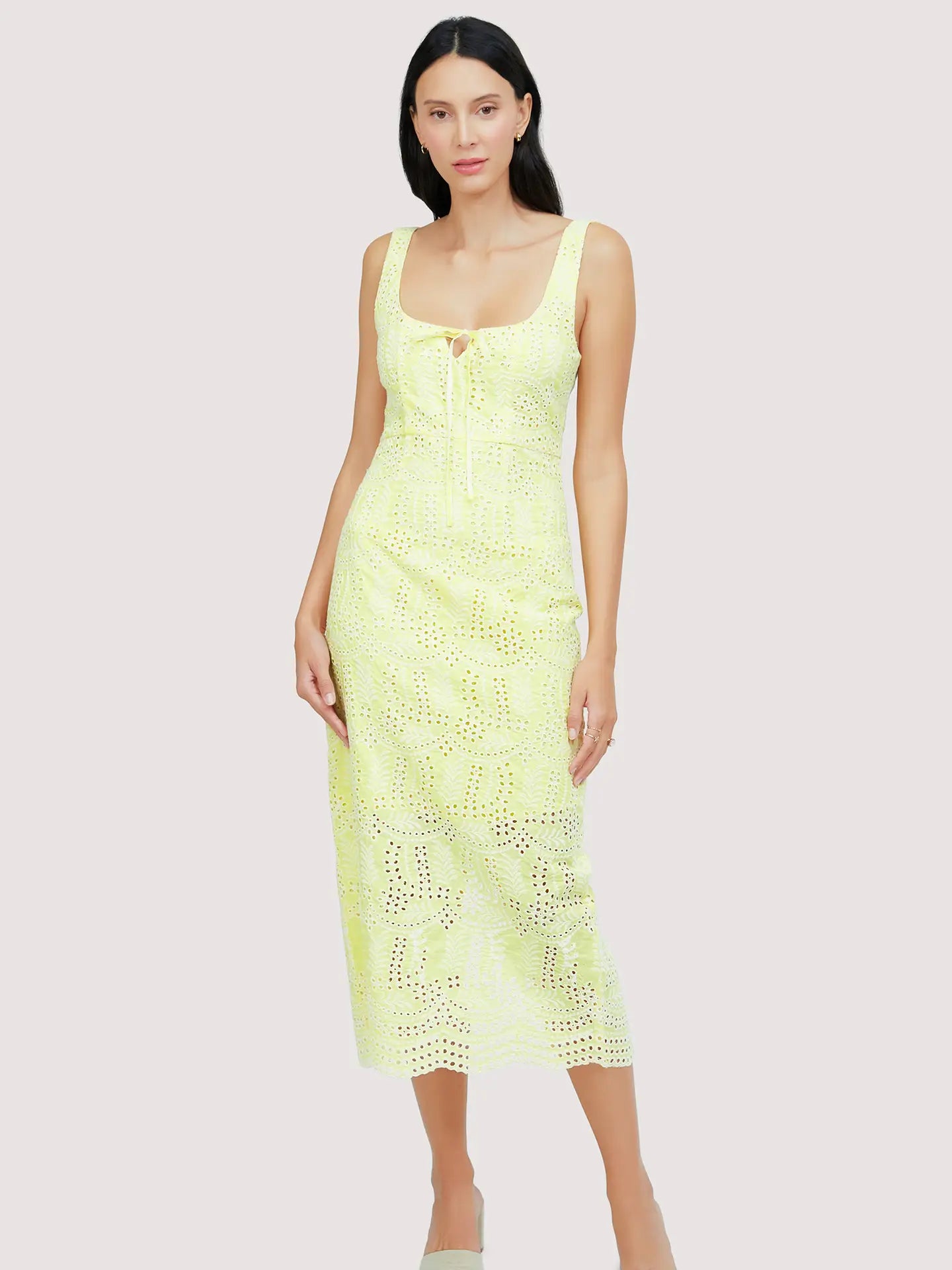 Lighten Up With Nordic Styles LEMON DROP MAXI DRESS