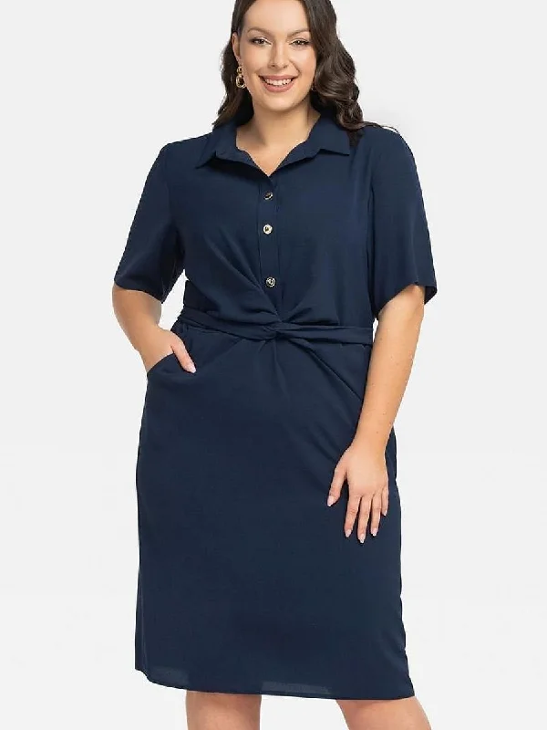 Final Clearance Plus size dress model 197778 Karko