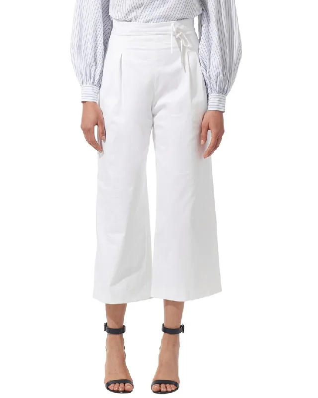 Must-Have Styles Carolina Herrera High Waist Cropped Pant