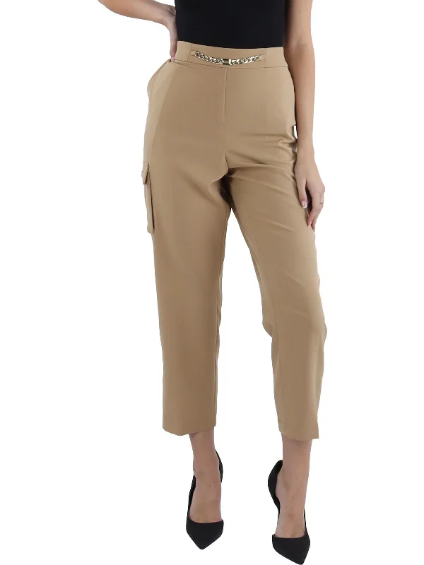 Exclusive Discounts Womens High Rise Deep Pockets Cargo Pants