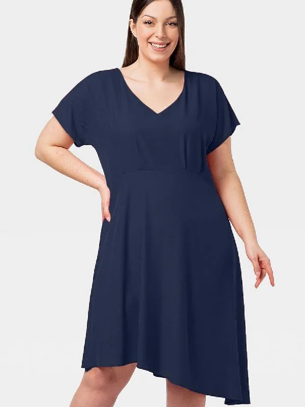 Stylish Basics Plus size dress model 198151 Karko