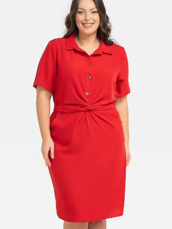 Effortless Comfort Plus size dress model 197776 Karko