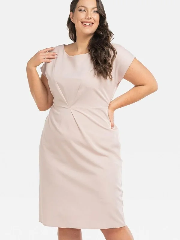 Premium Quality Garments Plus size dress model 196876 Karko
