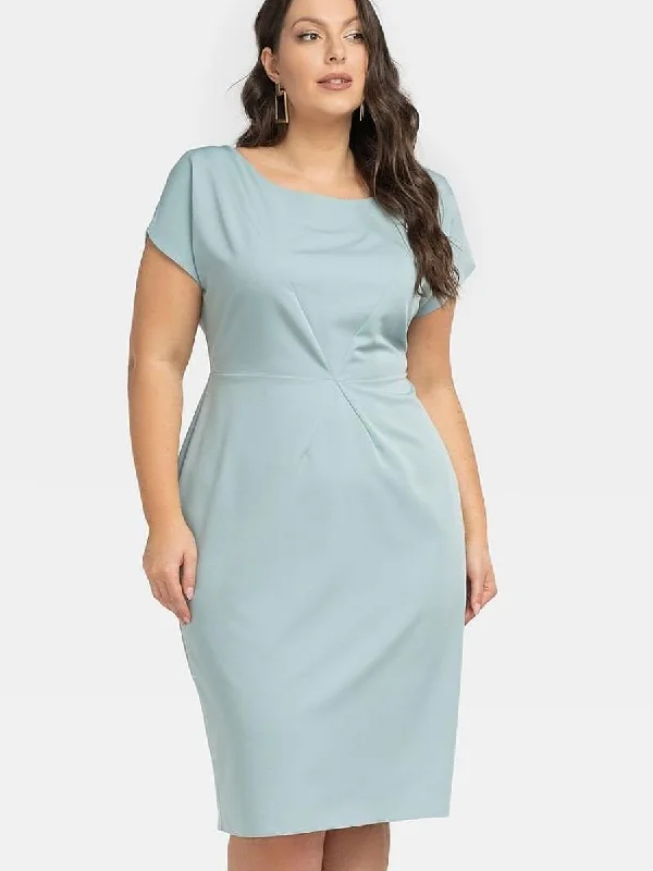 Stylish Looks Plus size dress model 196877 Karko