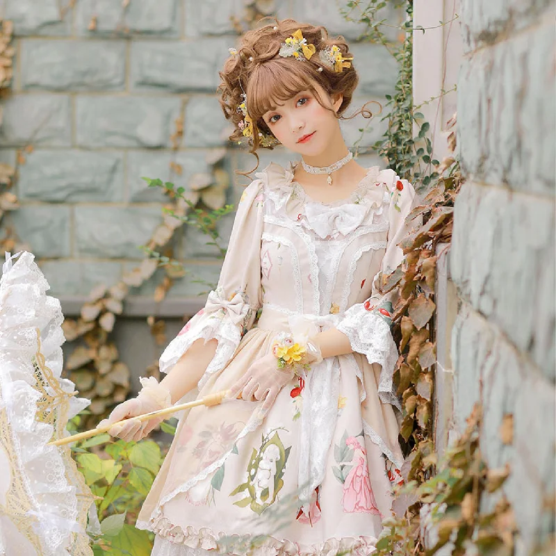 Best-Selling Fashion At Unbeatable Sale Prices Magic Tea Party~Little IDA's Flowers~Medieval European OP Dress Best-Selling Fashion At Unbeatable Sale Prices Magic Tea Party~Little IDA's Flowers~Medieval European OP Dress