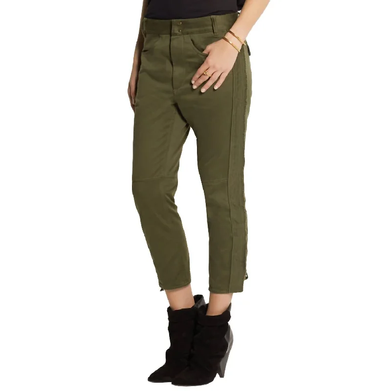 Wardrobe Upgrade Women's Jessie Cropped Pants In Khaki