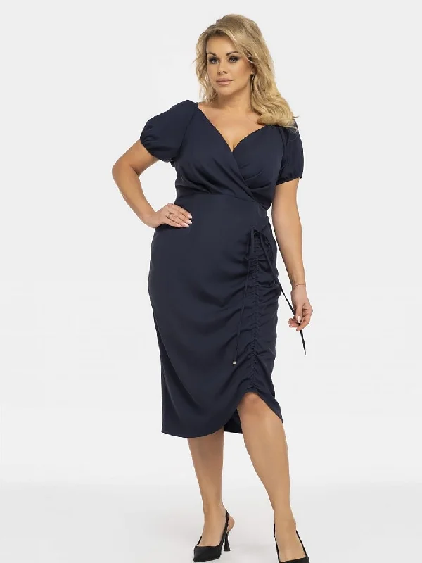 Explore What's New Plus size dress model 190955 Karko