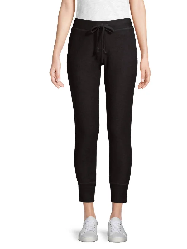 Hot Trends Women Bowery Leggings Sweatpants In Caviar