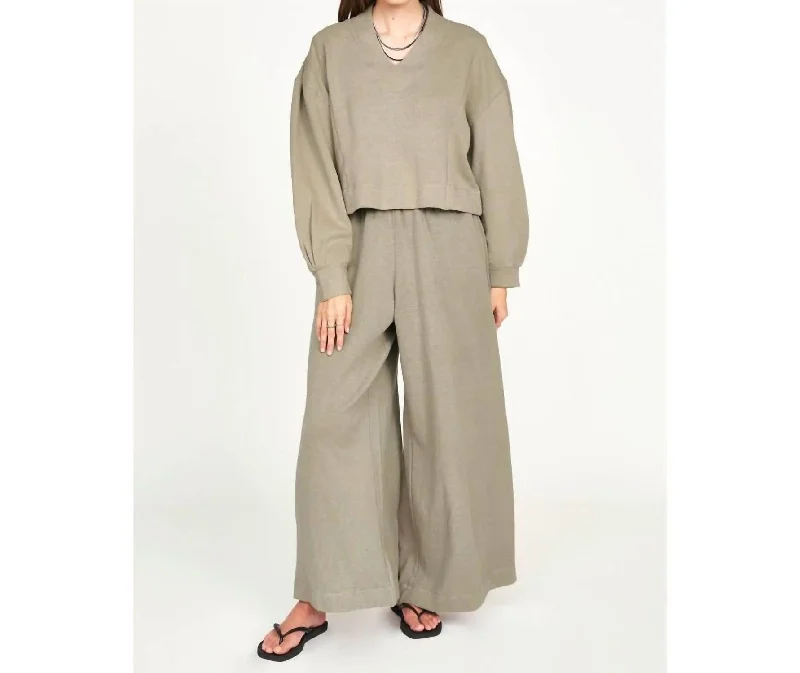 Trendy Styles Lounge Pants In Sagebrush