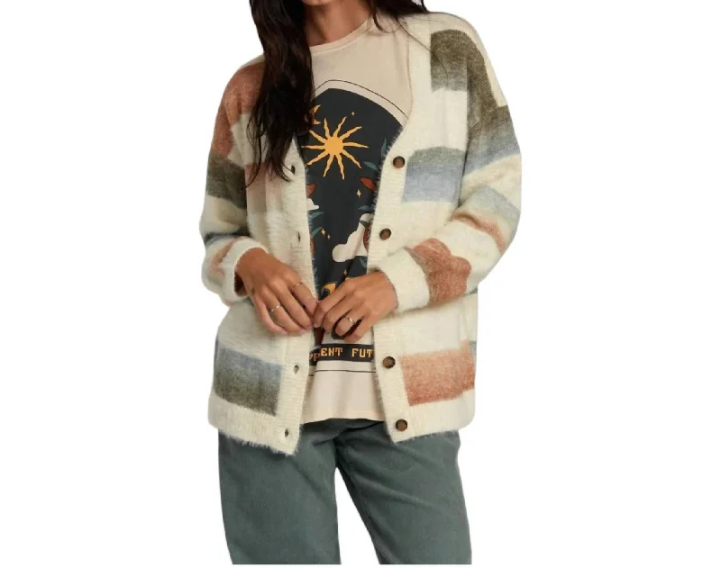 Women's Evening Clothing Summer Deals Here We Are Cardigan In Multi-Color