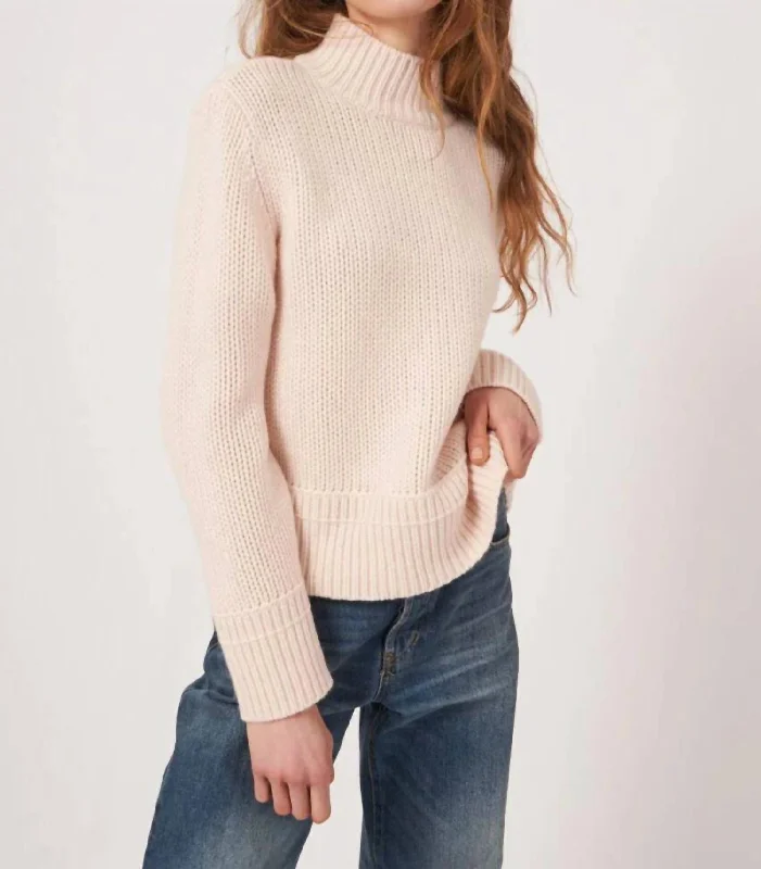 Shop Sale Items Chunky Knit Cashmere Sweater In Cream