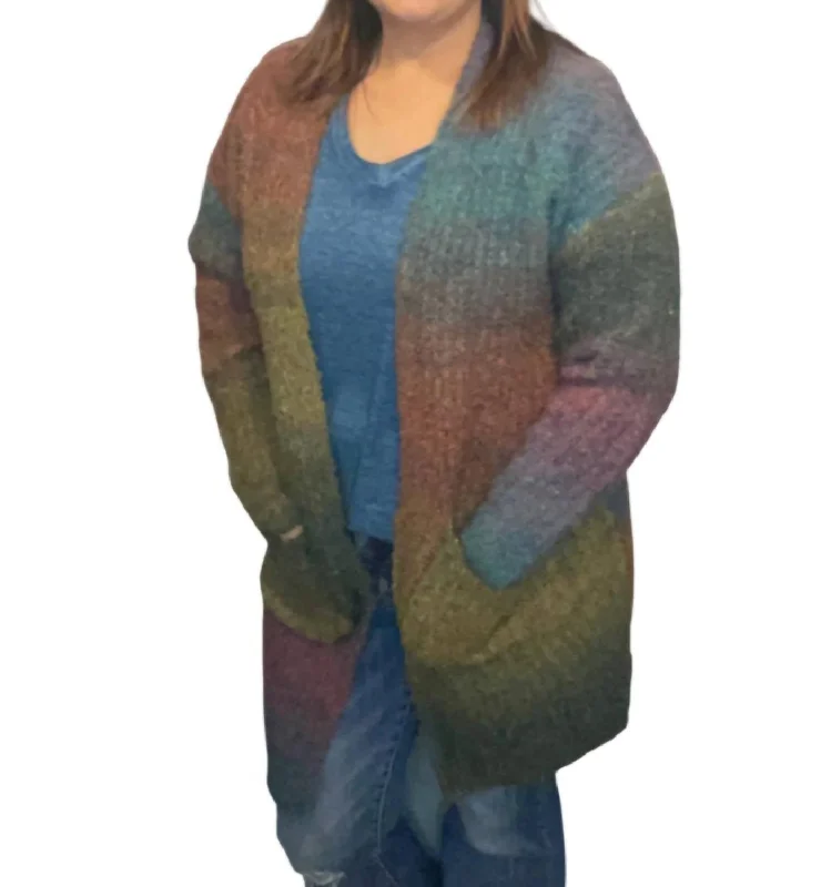 Budget Friendly Mary Cardigan In Multi