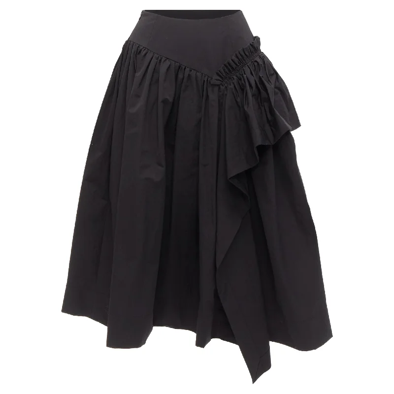 Graceful Cut Minjimpolyester ruffle trim full skirt