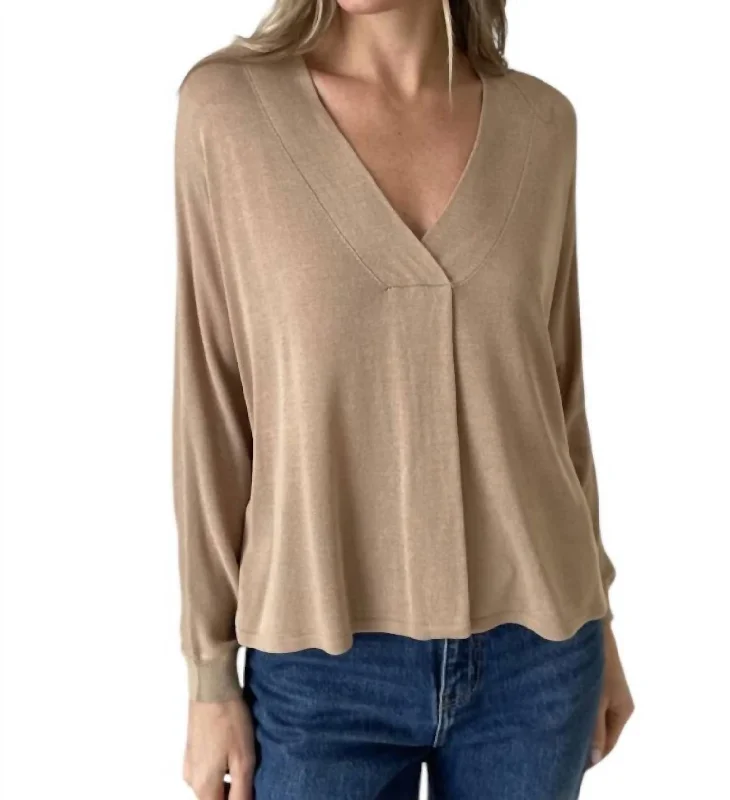 Best Sellers Flowy Sweater In Cappuccino