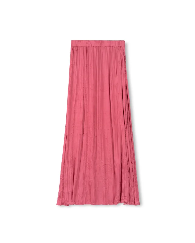 Women's Vintage-Inspired Outfit Shop Our Looks Crinkle Maxi Skirt