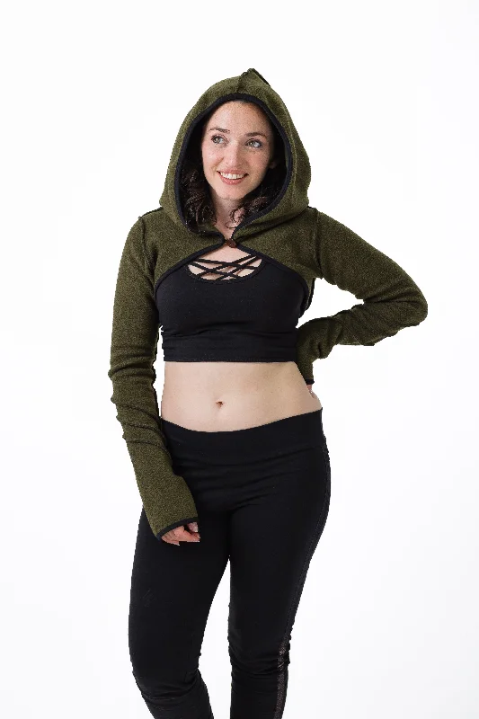 Seasonal Picks Fleece Pixie Shrug