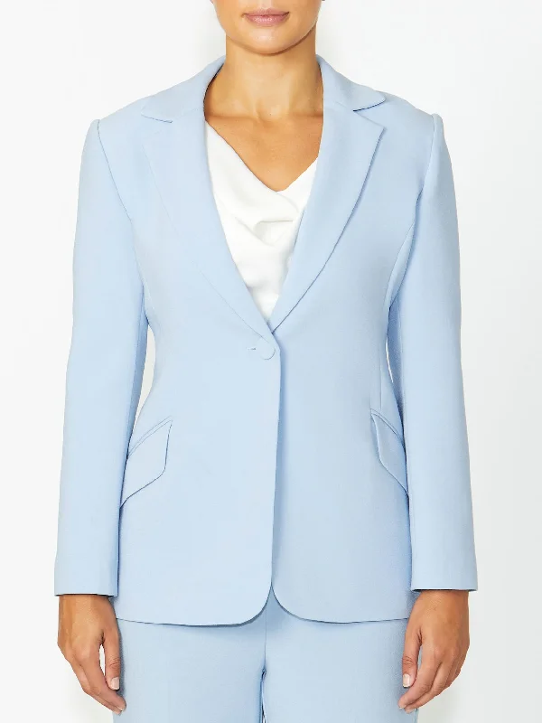 Seasonal Fashion Lola Powder Blue Blazer