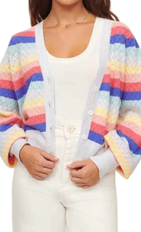 Women's Everyday Clothes Top Deals Sofia Dove Cardigan In Multi