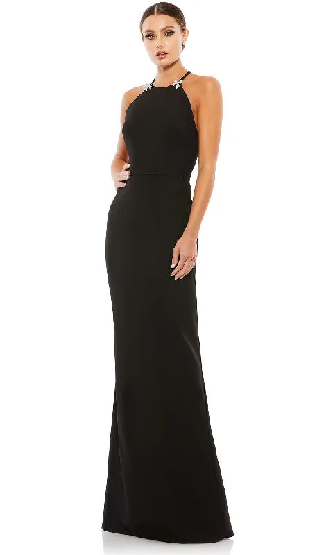 Huge Savings On Parisian Styles Ieena Duggal A26618 - Sleeveless Halter Evening Dress