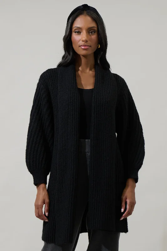 Huge Markdowns Haeli Oversized Open Front Cardigan