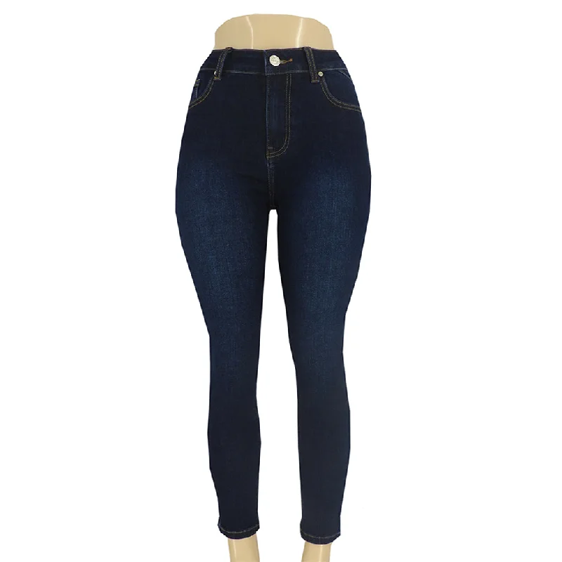 Refined Simplicity GUJ7102B, Gusto - Women's Mid Rise Jeans (3/4-15/16)