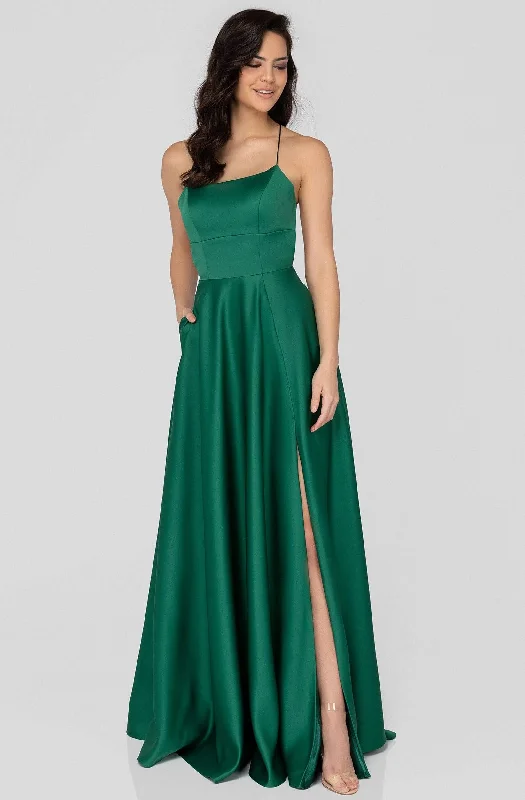 Fashion Essentials Terani Couture 1911P8178 - Matte Satin Gown