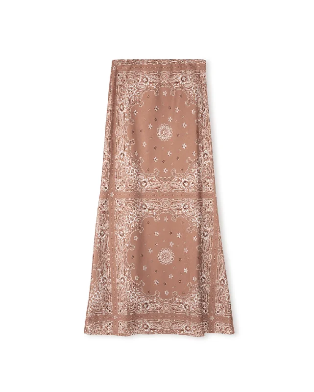 Sale Event, Prices Rock Paisley Slip Skirt