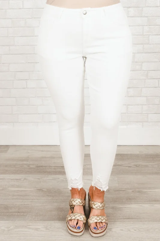 Best Sellers Back To The Basics Jeans, White